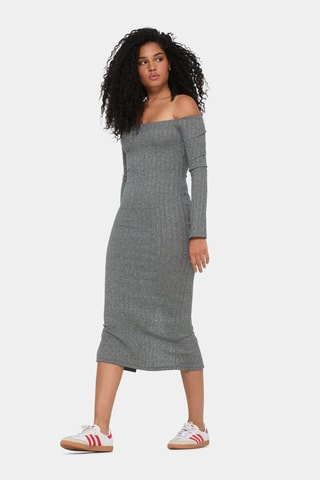 Vestido de tubo - Gris