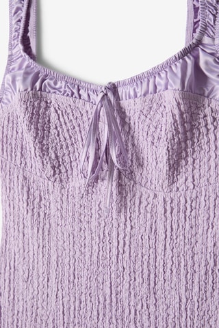 Vestido recto - Malva