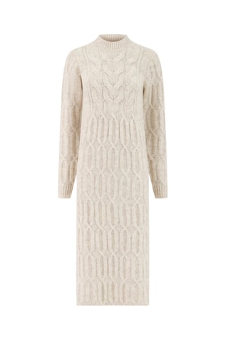 Vestido jersey - Beige