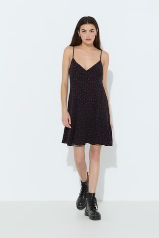 Vestido trapecio - Negro