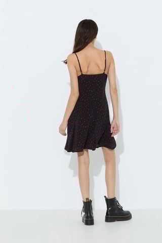 Vestido trapecio - Negro