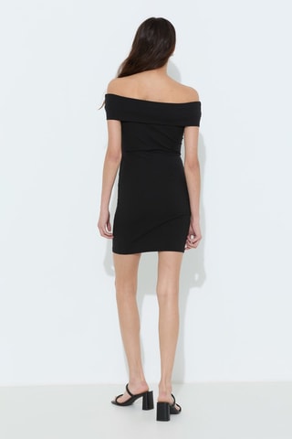 Vestido de tubo - Negro