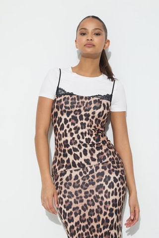 Vestido largo - Beige