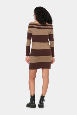 Vestido jersey - Marrón claro