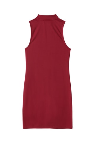 Vestido recto - Burdeos