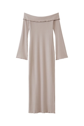 Vestido largo - Beige