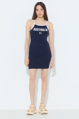 Vestido de tubo - Azul marino