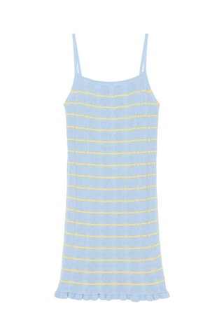 Vestido de tubo - Celeste