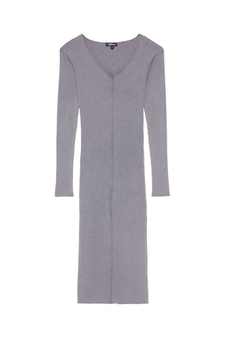 Vestido recto - Gris oscuro