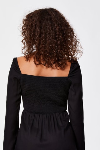 Vestido midi - Negro