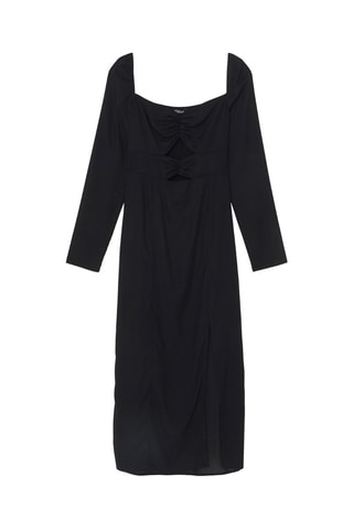 Vestido midi - Negro