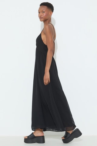 Vestido largo - Negro