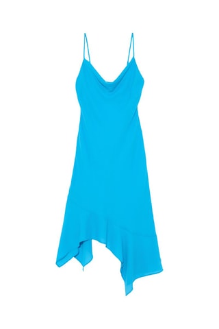 Vestido recto - Azul océano