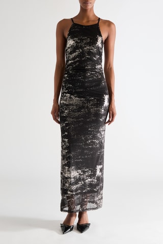 Vestido largo - Negro