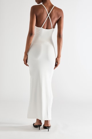 Vestido largo - Blanco roto