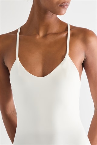 Vestido largo - Blanco roto