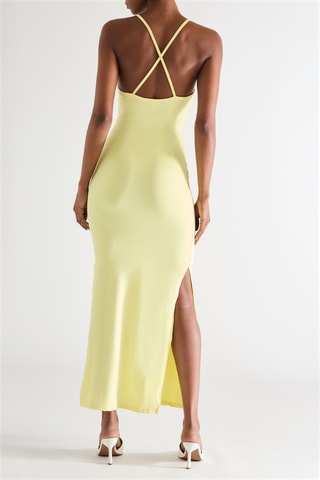 Vestido largo - Amarillo pastel