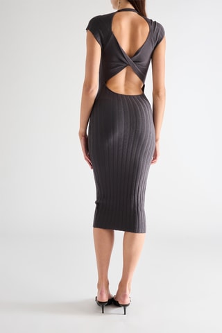 Vestido de tubo - Gris oscuro
