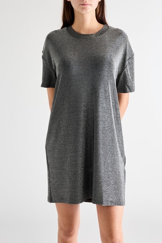 Vestido recto - Negro