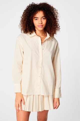Camisa oversize - Beige