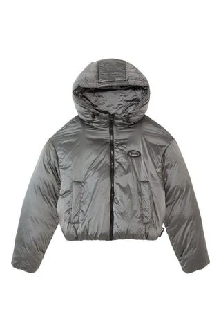 Anorak con capucha - Gris antracita