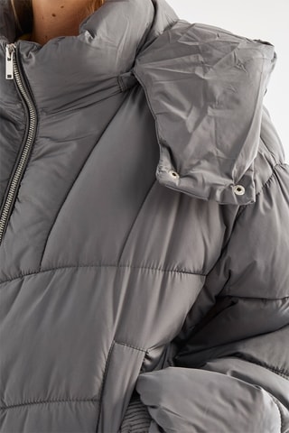 Anorak con capucha - Gris