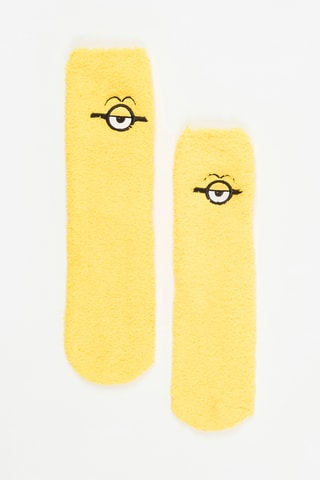 Calcetines alto Los Minions - Amarillo