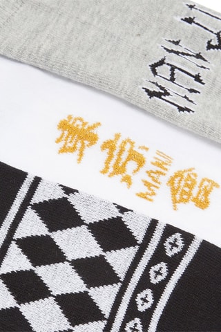 3 pares de calcetines Tokyo Revengers - Negro