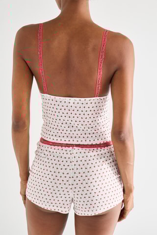 Pijama - Blanco y rojo