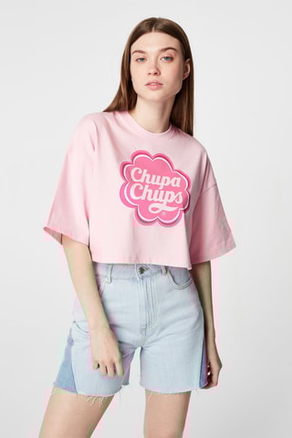 Camiseta corta Chupa Chups® - Rosa