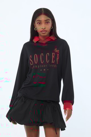 Camiseta de fútbol - Negro