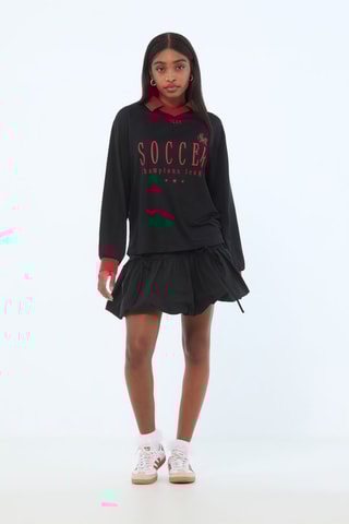 Camiseta de fútbol - Negro