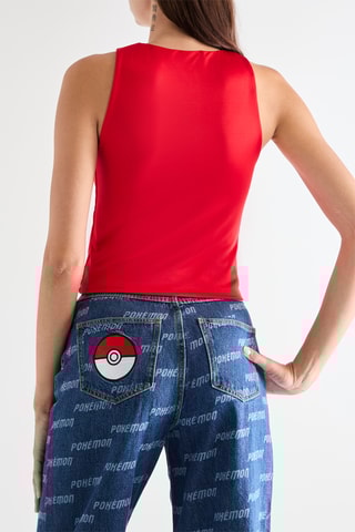 Camiseta de tirantes - Rojo