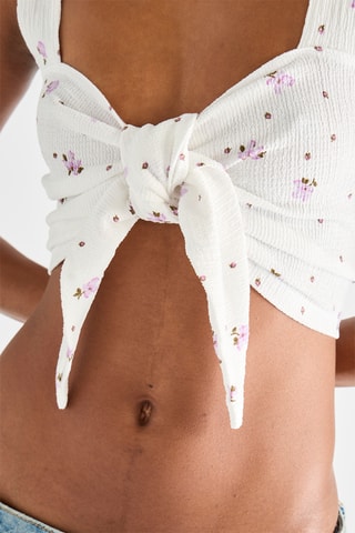 Crop top - Blanco
