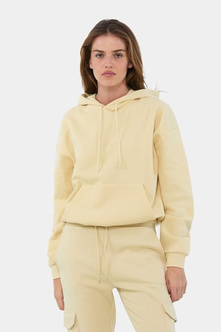 Sudadera con capucha - Beige