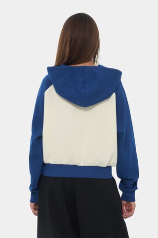 Sudadera con capucha - Azul