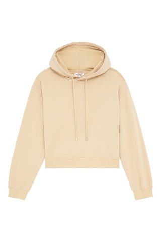 Sudadera corta - Beige