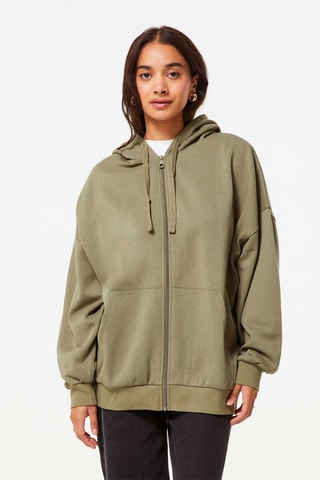 Sudadera con capucha - 
Verde