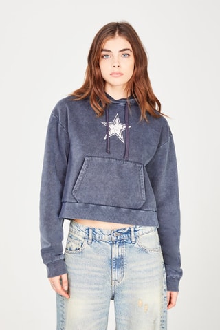 Sudadera con capucha - Gris oscuro 