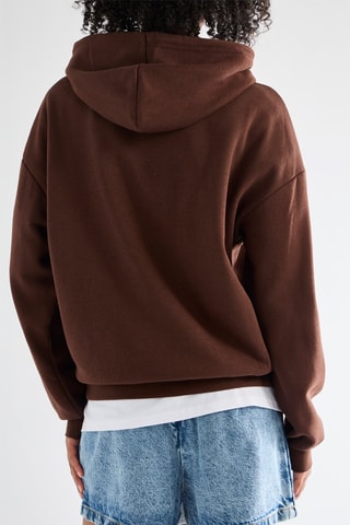 Sudadera con capucha - Marrón