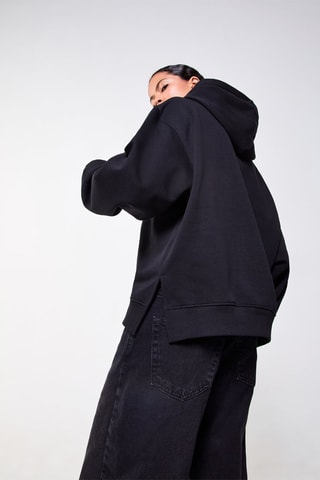 Sudadera oversize - Negro
