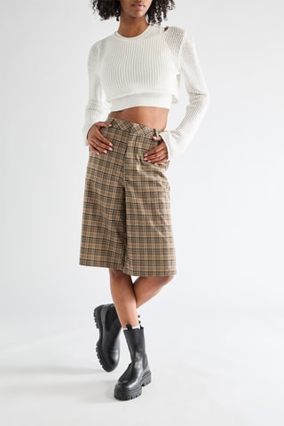 Bermudas - Marrón y negro