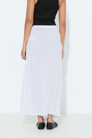 Falda larga - Blanco