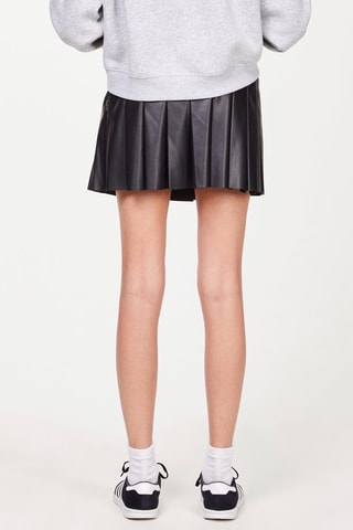 Falda plisada - Negro