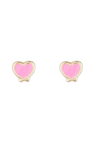 Oorbellen Cœurs Rosés Geelgoud
