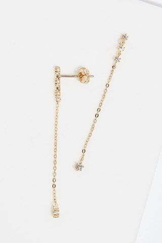 Oorbellen Aérienne Geelgoud