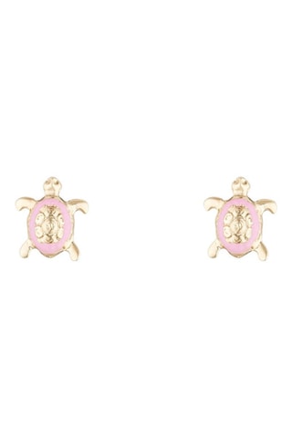 Oorbellen Jolie Tortue Geelgoud