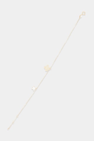 Armband Club Geelgoud en Parelmoer