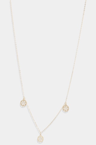 Ketting Encircled Flower Geelgoud