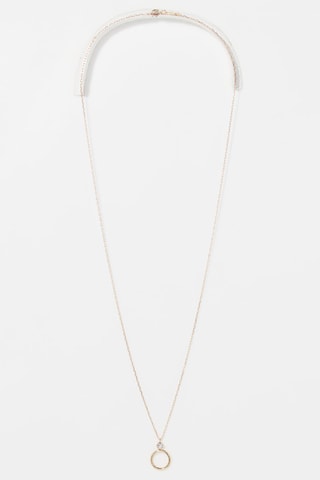 Ketting Rond Geelgoud